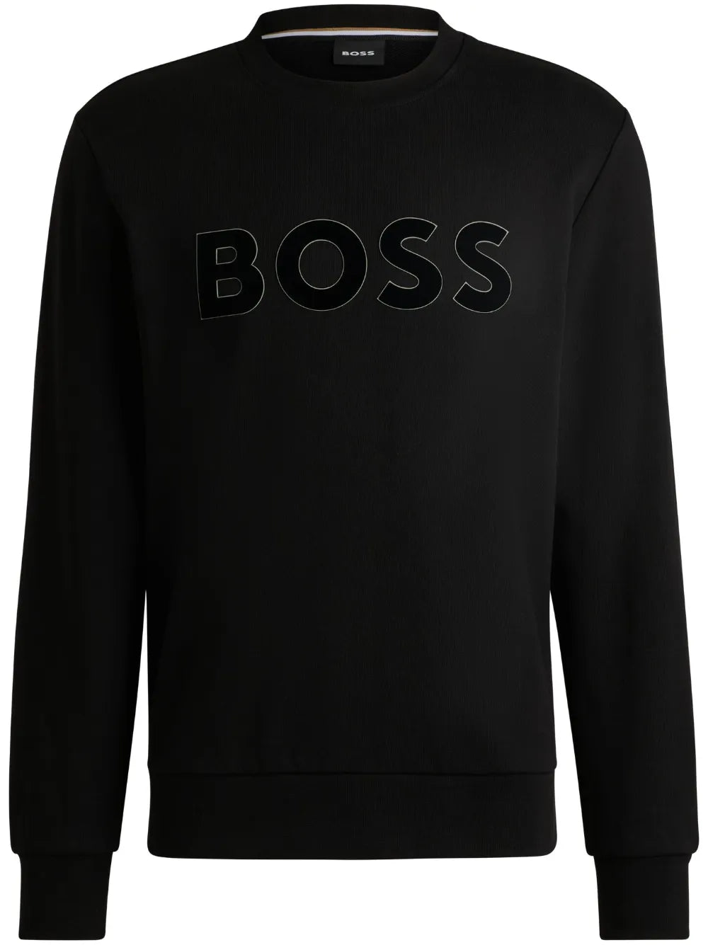 BOSS sudadera con parche del logo