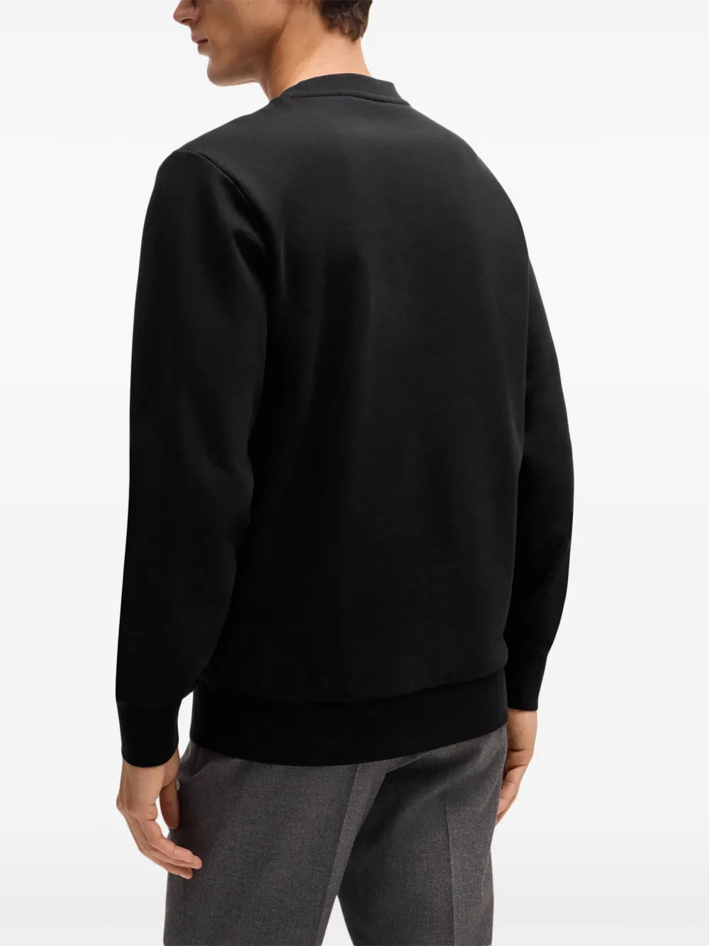 BOSS sudadera con parche del logo