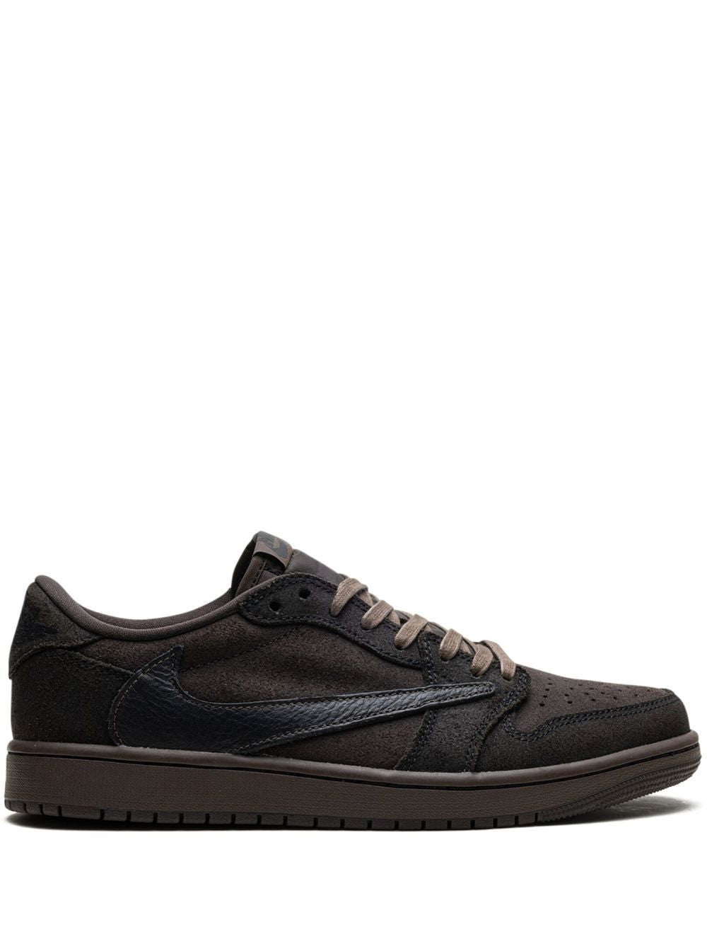Jordan tenis Air Jordan 1 Low OG Velvet Brown de JORDAN x Travis Scott