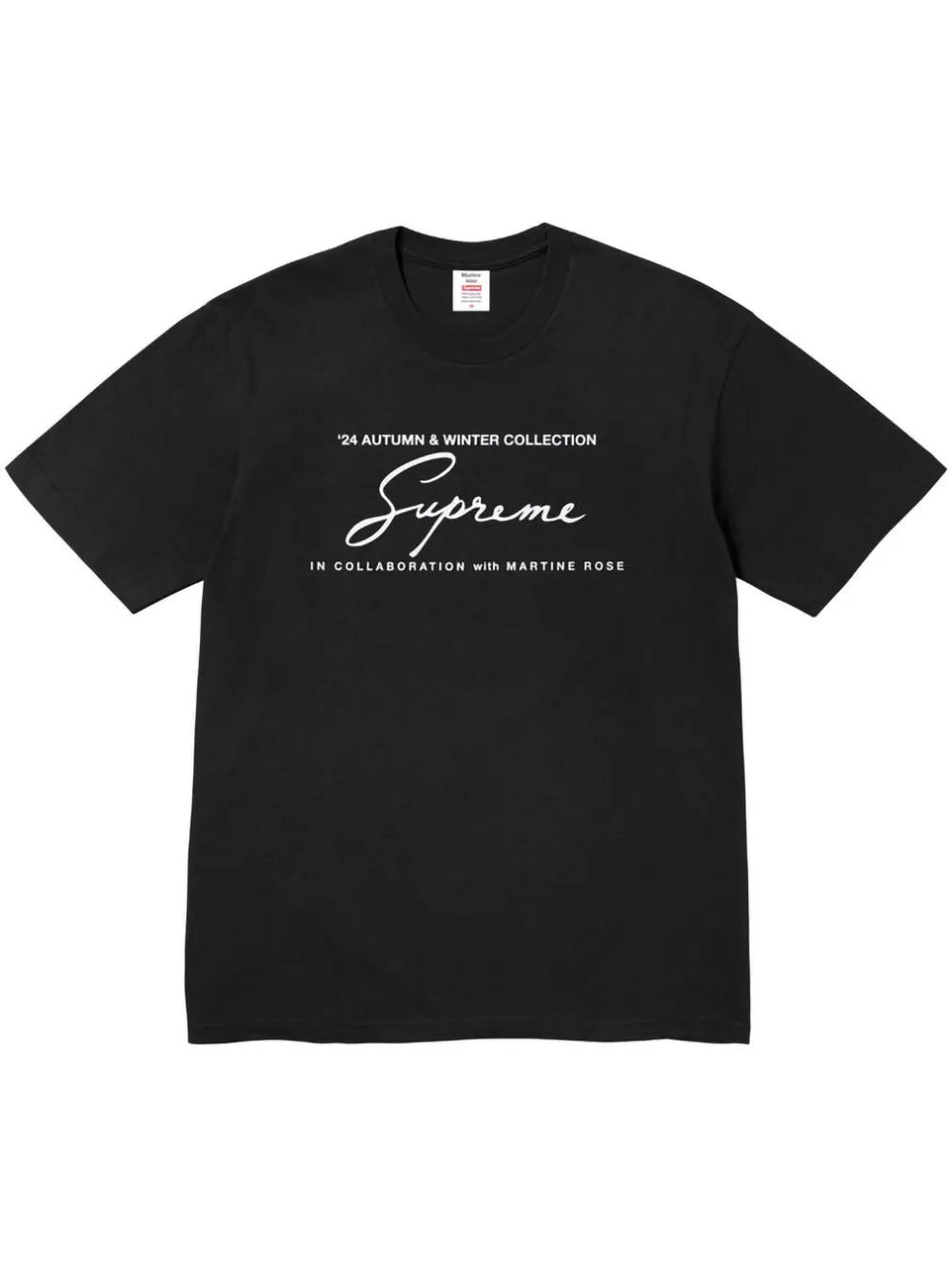 Supreme playera de Signature Twisted x Martine Rose - Negro - imagen 1