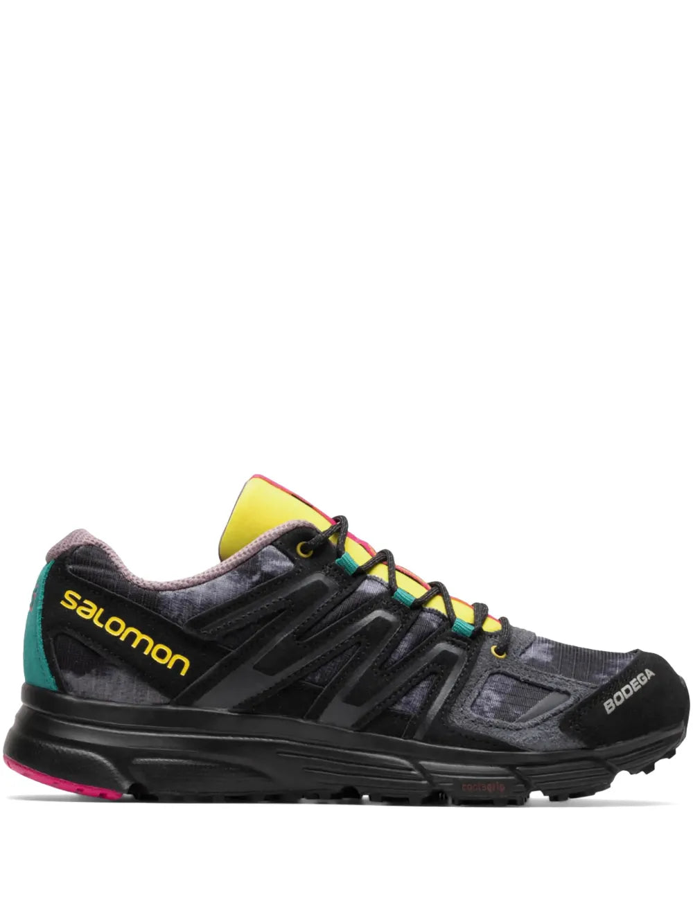Salomon tenis X-Mission 4 "Bodega - Black Yellow" - Negro - imagen 1