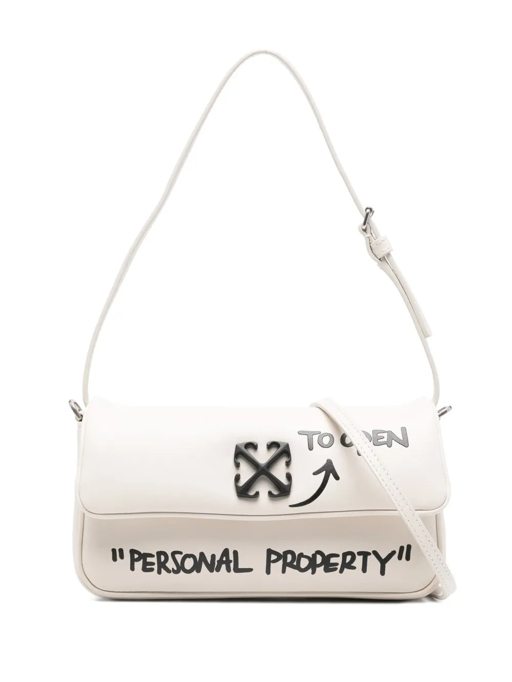 Off-White bolsa de mano Jitney 0.7 Quote