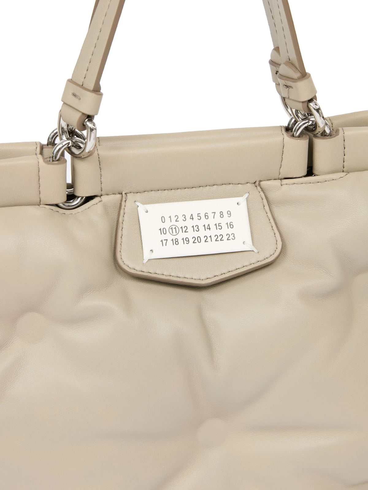 Maison Margiela tote Glam Slam pequeña - Neutro - imagen 4
