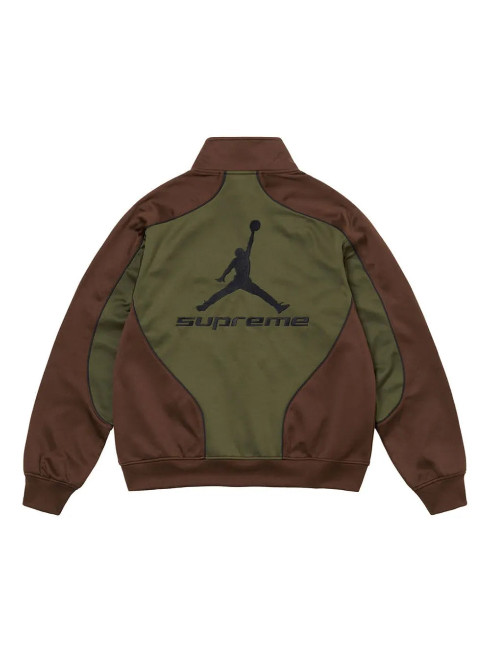 Supreme chamarra deportiva Tricot de SUPREME x Jordan - Verde - imagen 2