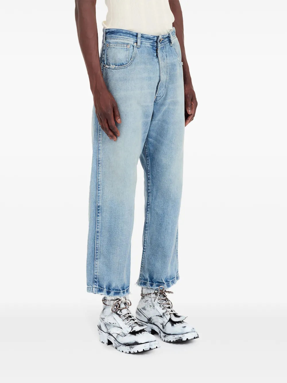 Maison Margiela jeans con cinco bolsillos - Azul - imagen 3