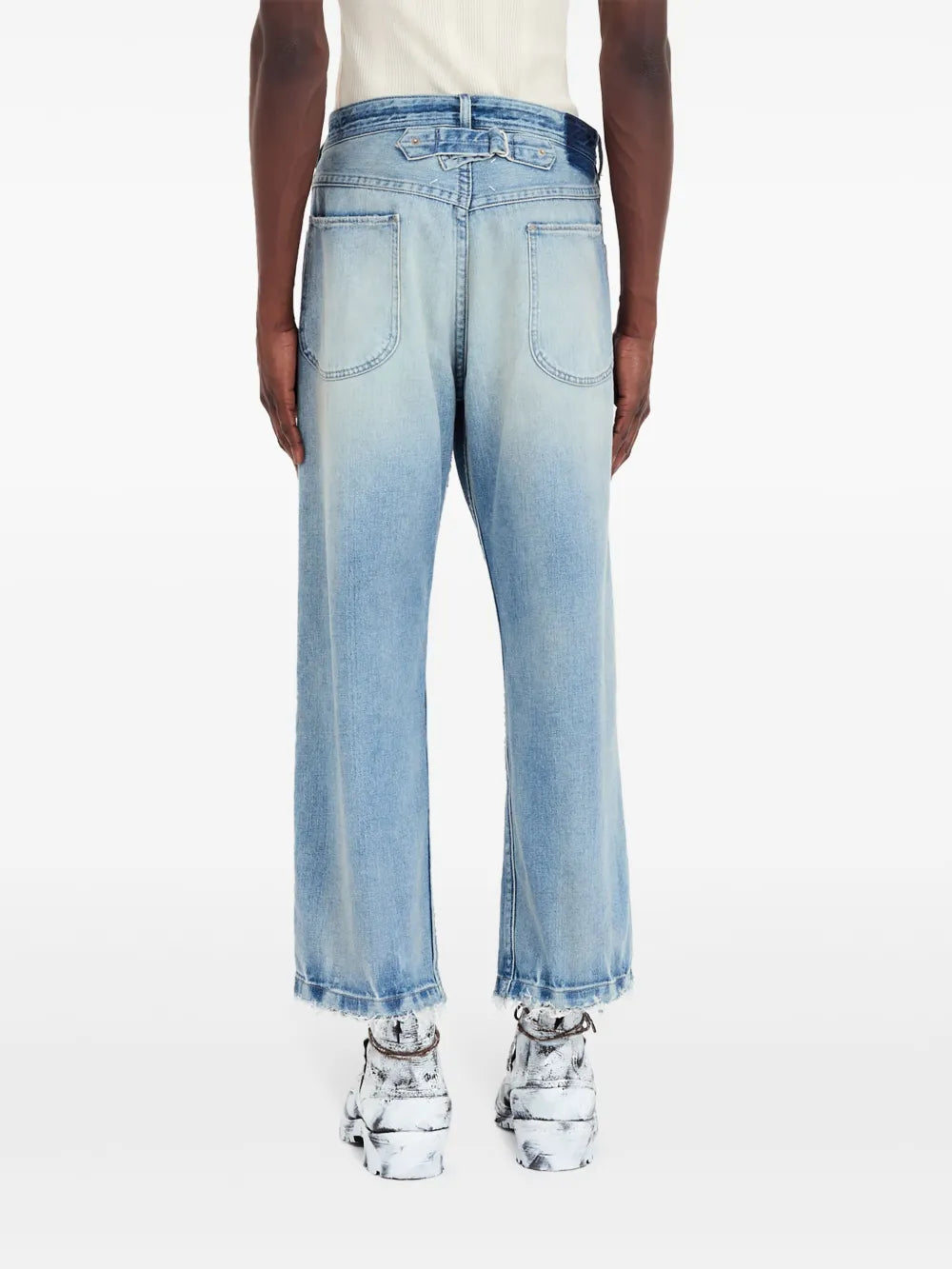 Maison Margiela jeans con cinco bolsillos - Azul - imagen 4