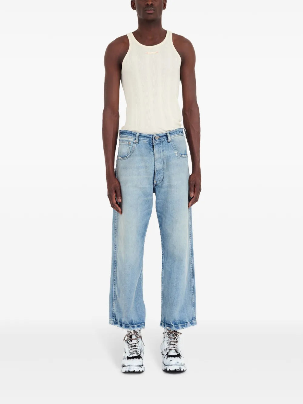 Maison Margiela jeans con cinco bolsillos - Azul - imagen 2