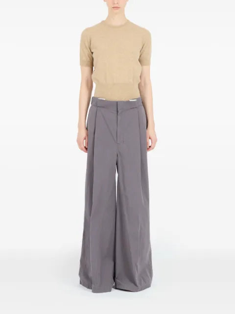 Maison Margiela pantalones palazzo con cuatro costuras - imagen 2
