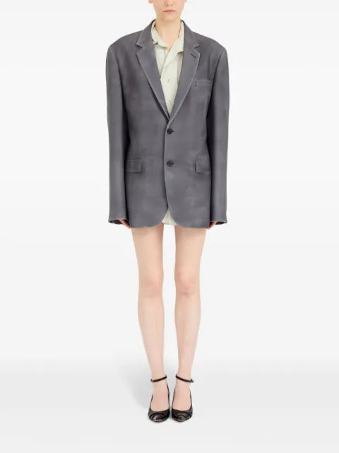 Maison Margiela blazer con detalle de cuatro costuras - imagen 2