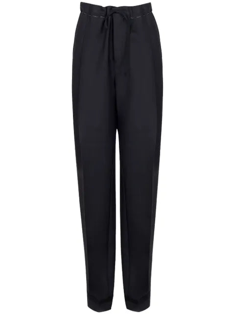 Maison Margiela pantalones con cordones en la pretina - imagen 1