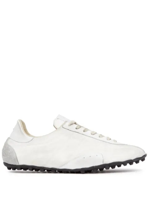 Maison Margiela tenis bajos con agujetas - Blanco - vista 1