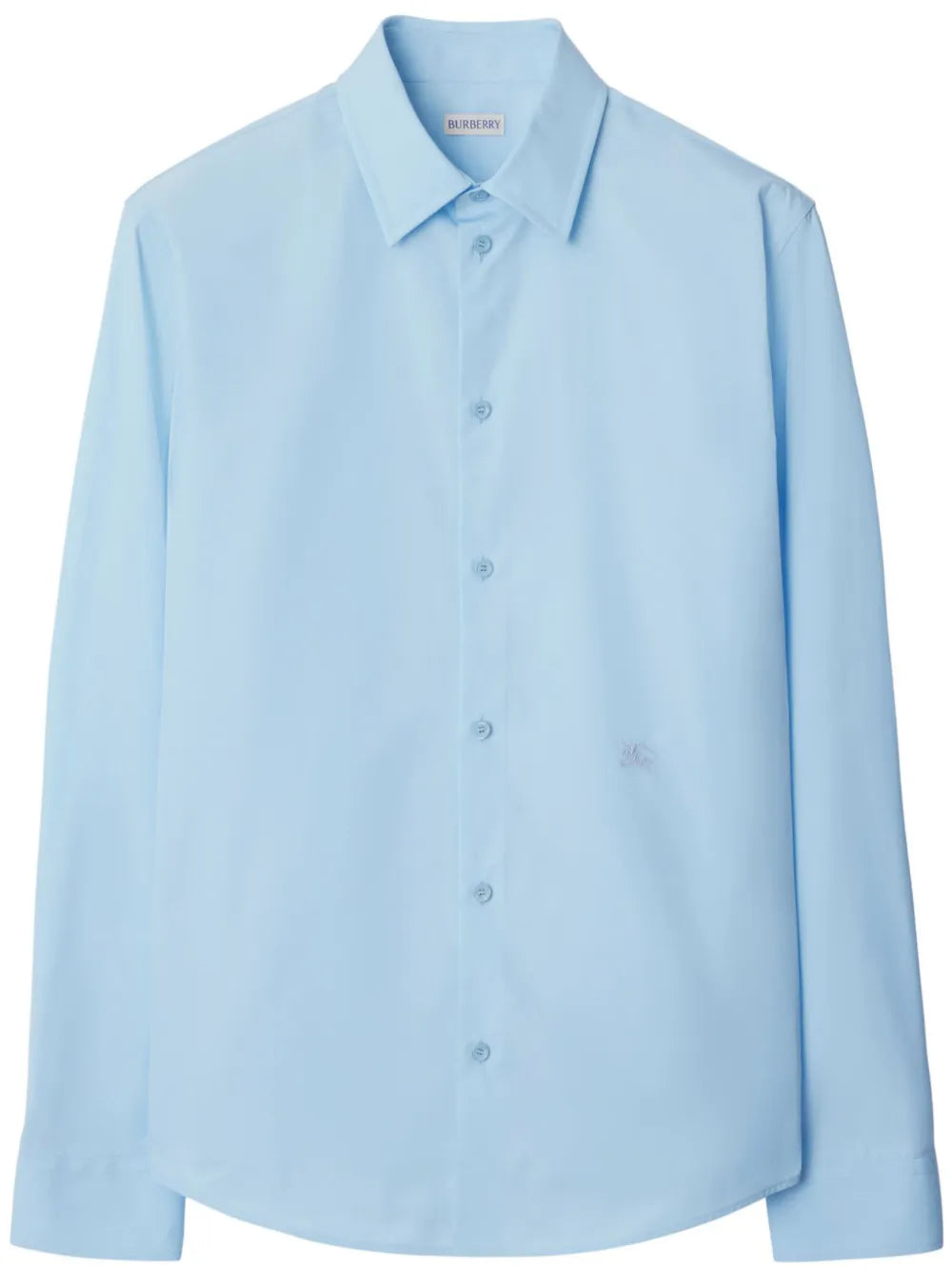 Burberry camisa con logo bordado