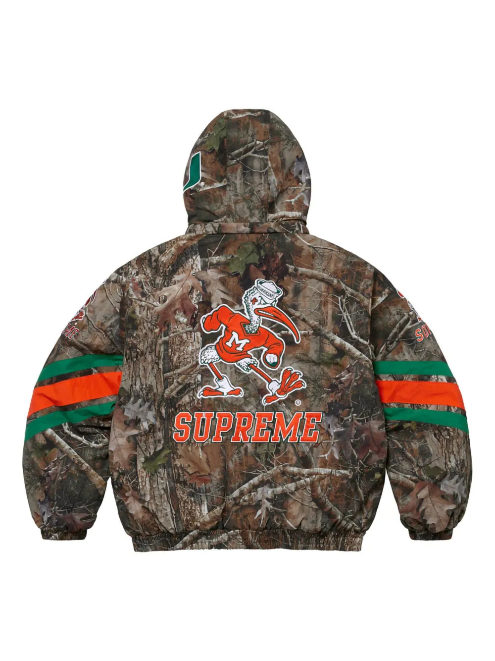 Supreme chamarra bomber NCAA Stadium de SUPREME x Mitchell & Ness - Verde - imagen 2