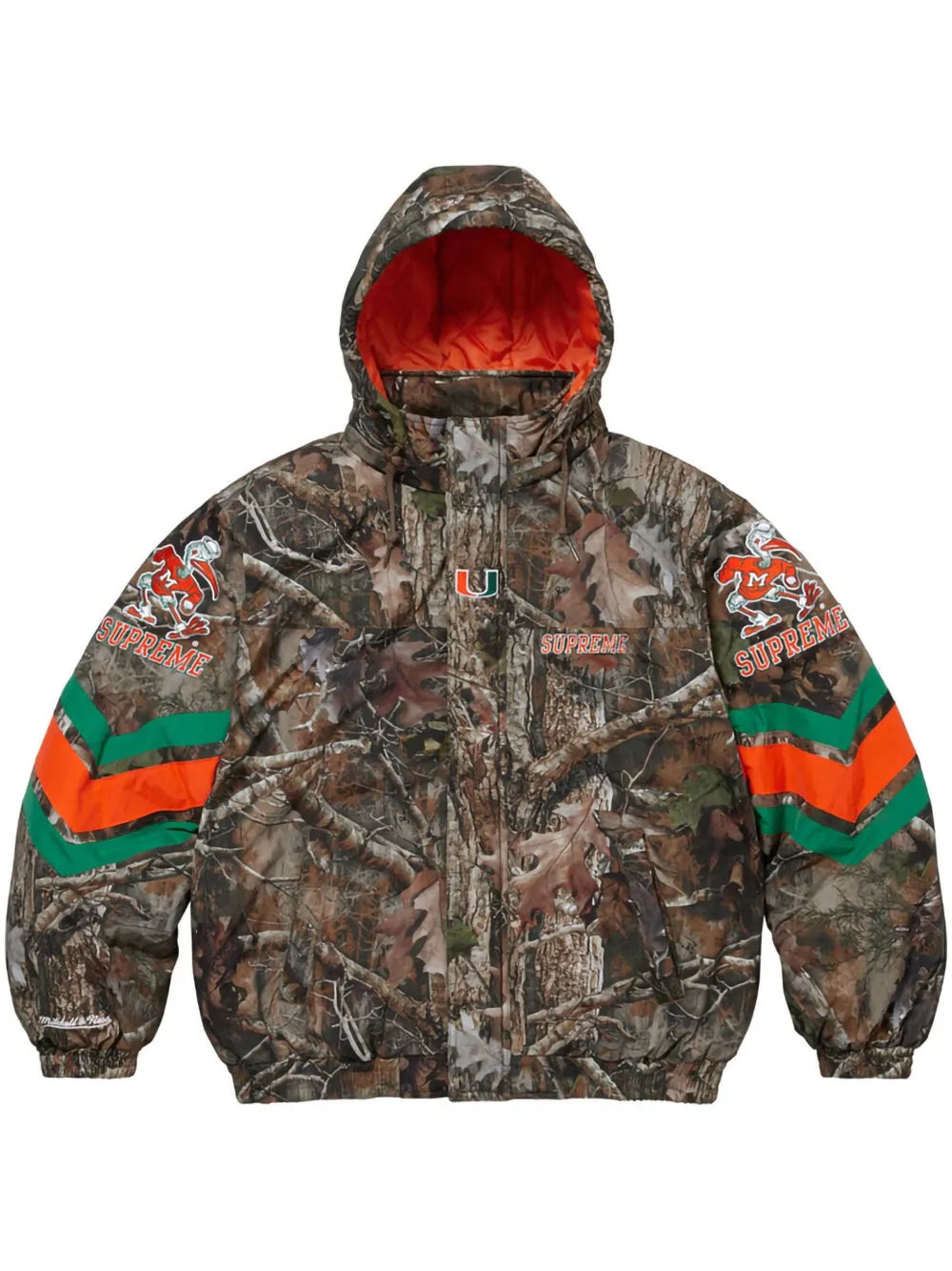Supreme chamarra bomber NCAA Stadium de SUPREME x Mitchell & Ness - Verde - imagen 1