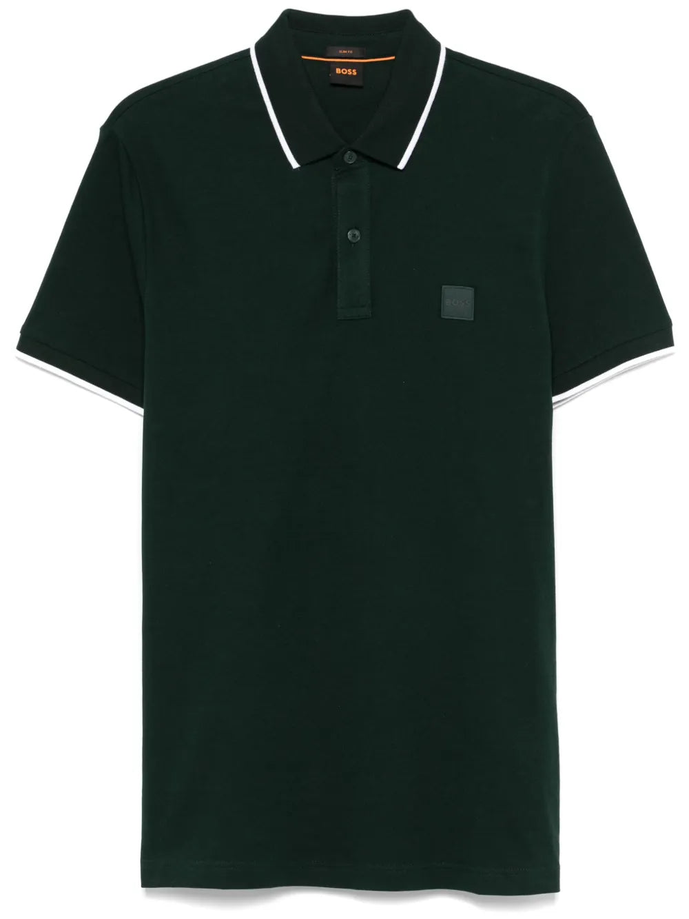 BOSS playera tipo polo con parche del logo