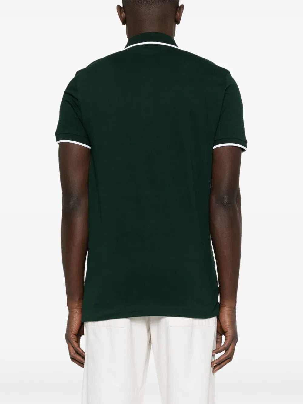 BOSS playera tipo polo con parche del logo