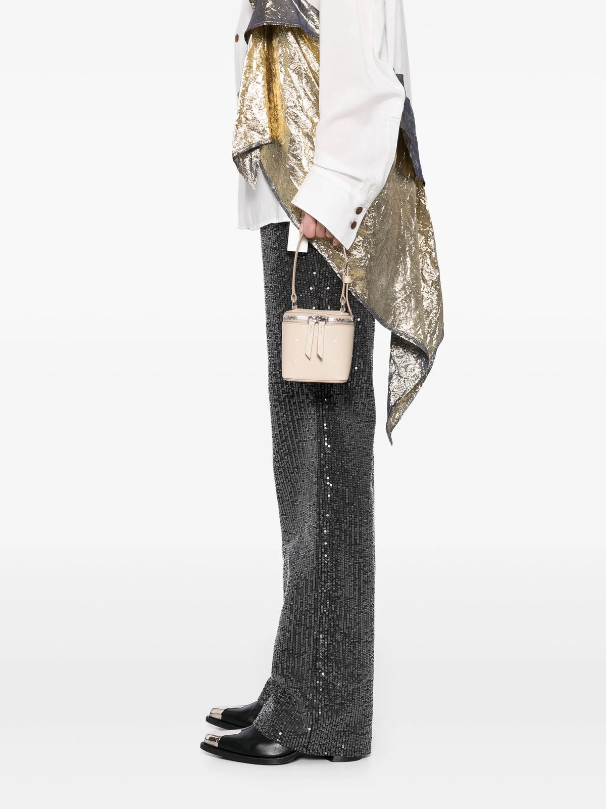 Maison Margiela bolsa Box mini - Neutro - imagen 2
