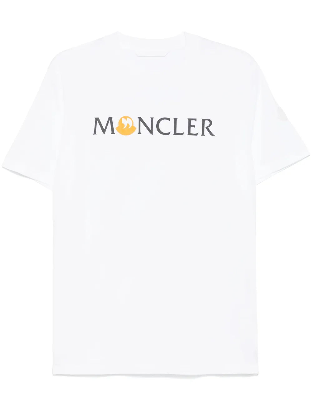 Moncler playera con logo estampado