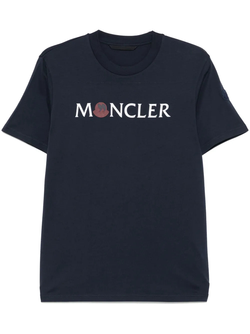 Moncler playera con logo estampado