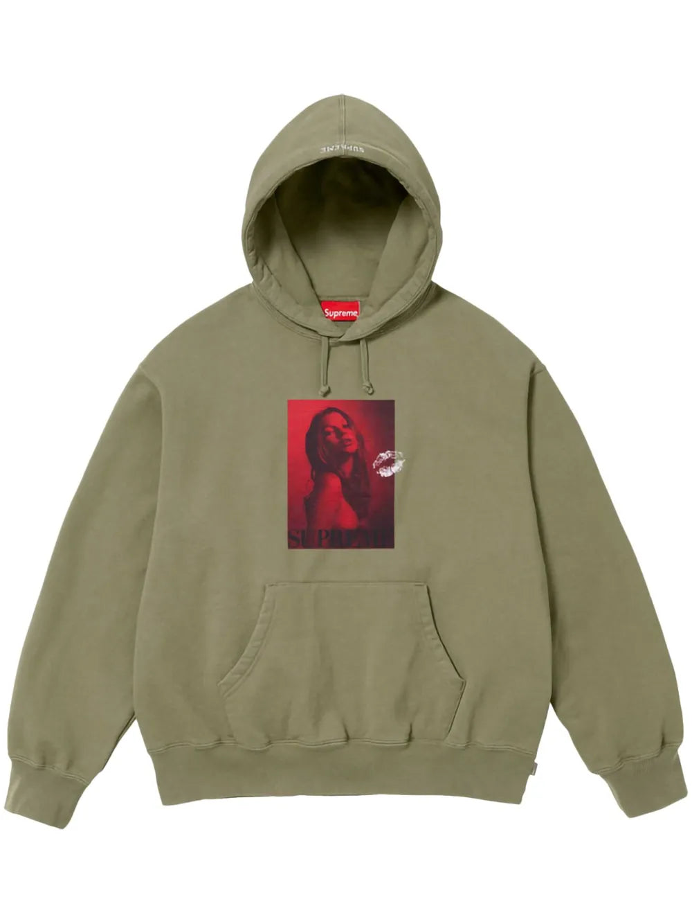 Supreme hoodie Kate Moss - Verde - imagen 1