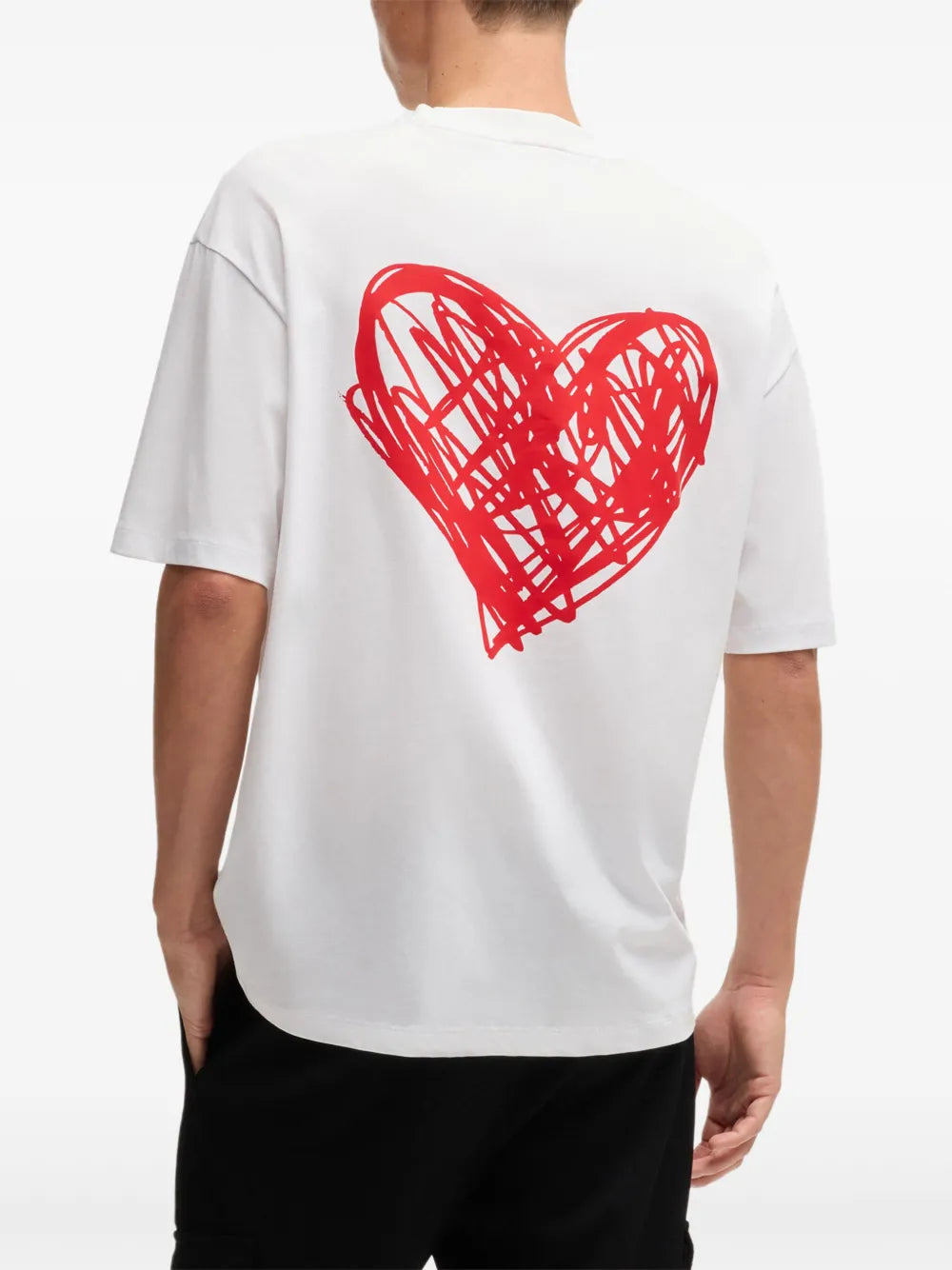 HUGO playera con logo estampado