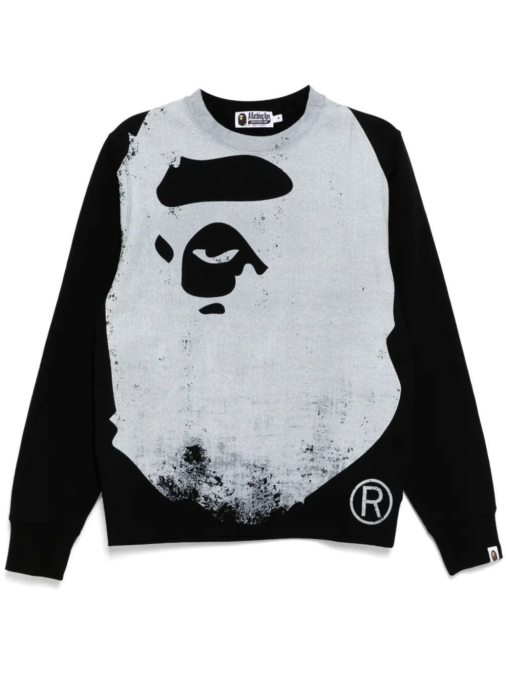 A BATHING APE® suéter con estampado degradado