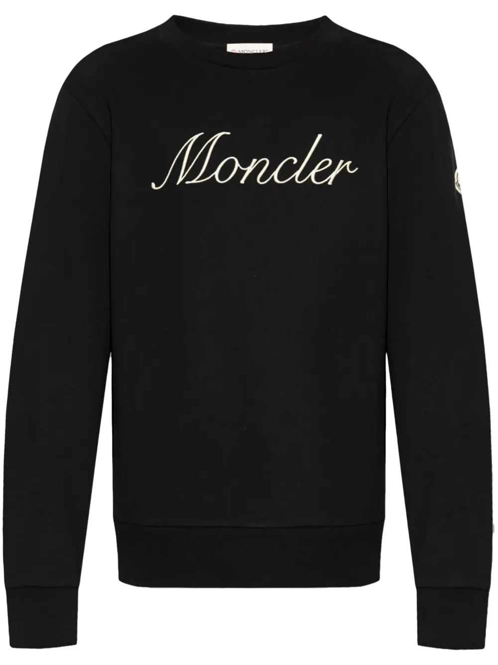 Moncler sudadera con logo bordado