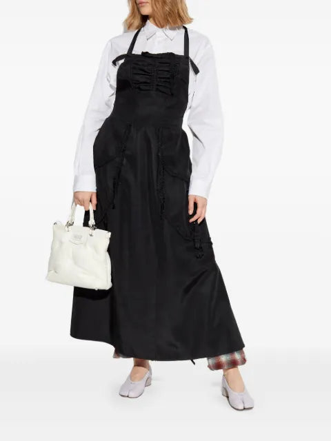 Maison Margiela top estilo delantal con volantes - imagen 2