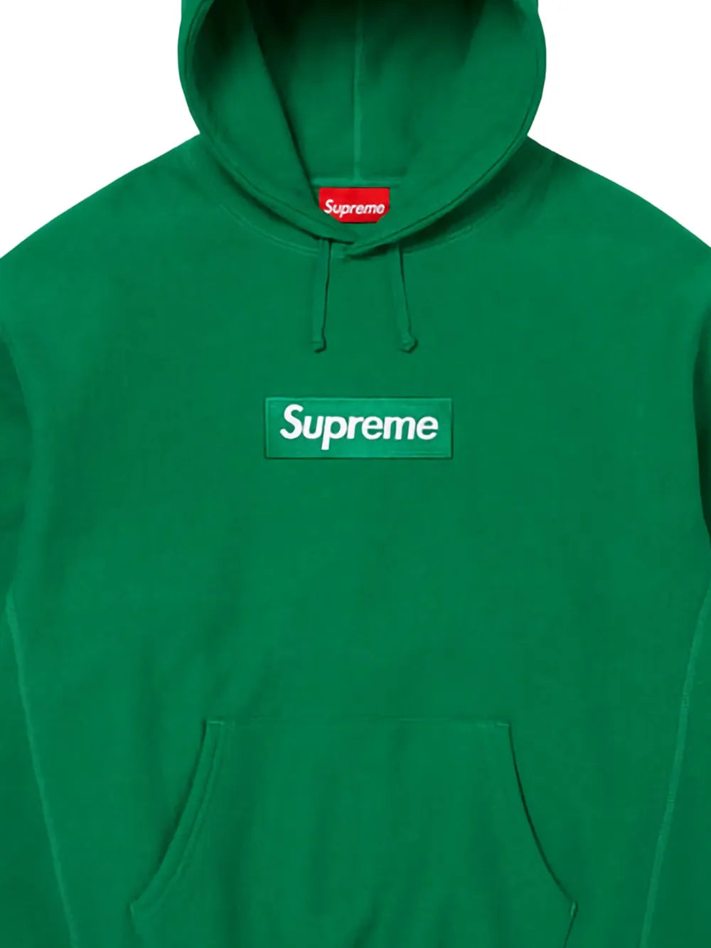Supreme hoodie Box Logo - Verde - imagen 2