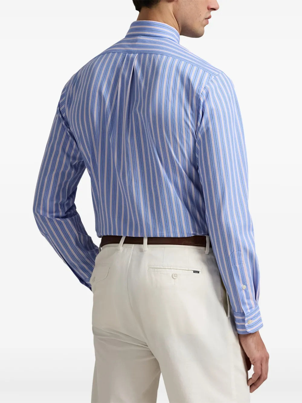 Polo Ralph Lauren camisa con rayas estampadas