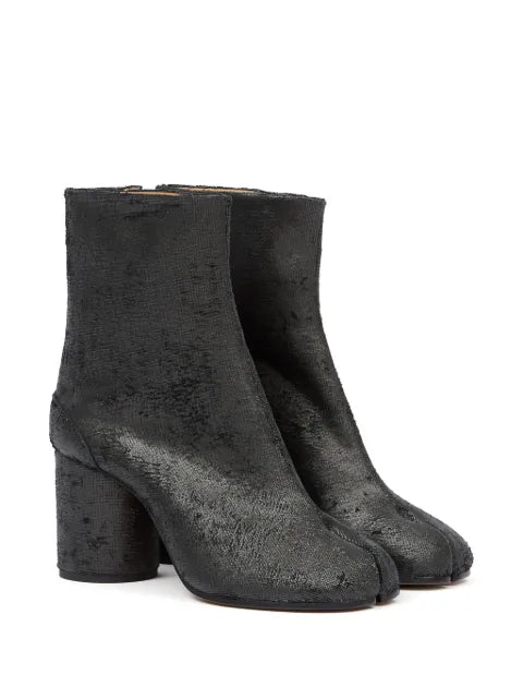 Maison Margiela botines Tabi con tacón de 80mm - Negro - vista 2