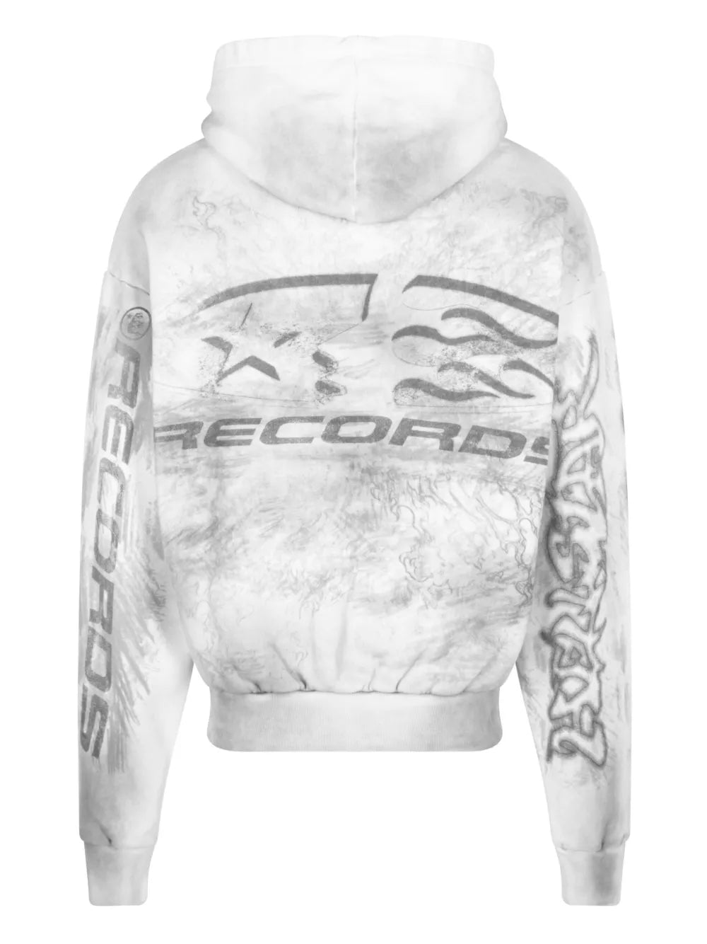 HELLSTAR hoodie Hstar Records "White"