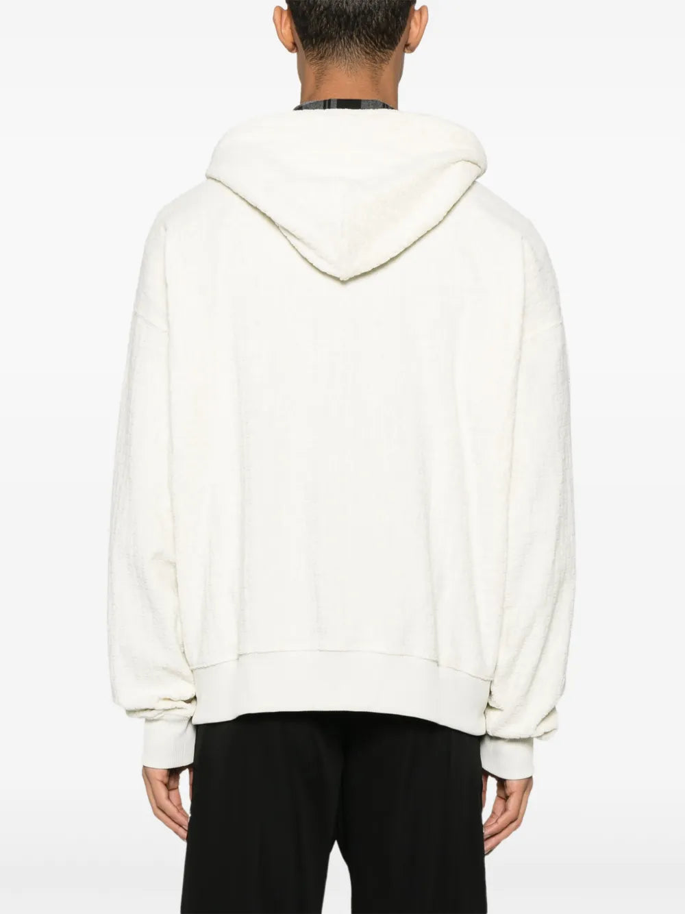 Off-White hoodie de tejido de rizo