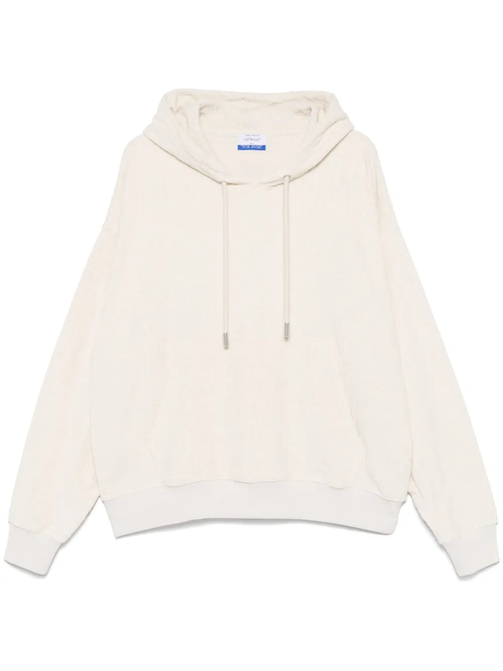 Off-White hoodie de tejido de rizo