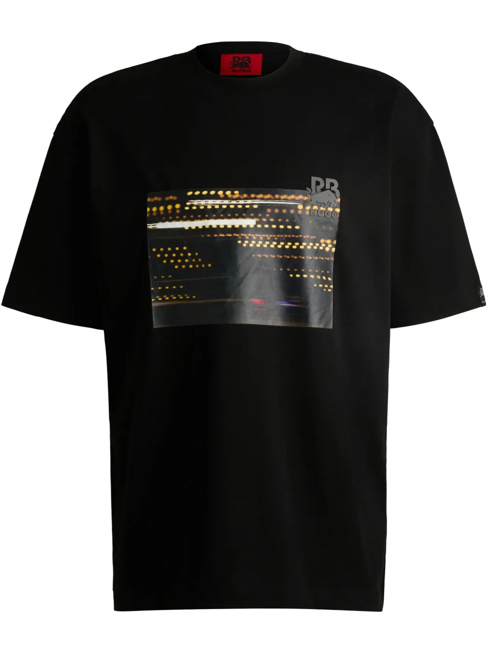 HUGO playera con estampado gráfico