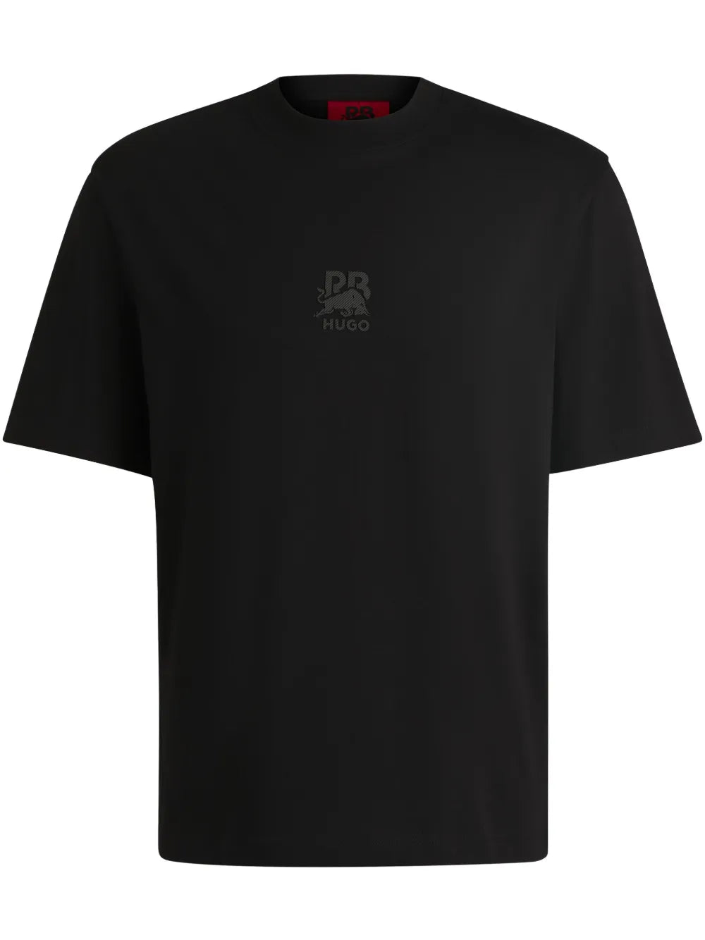 HUGO playera con aplique del logo de HUGO x RB