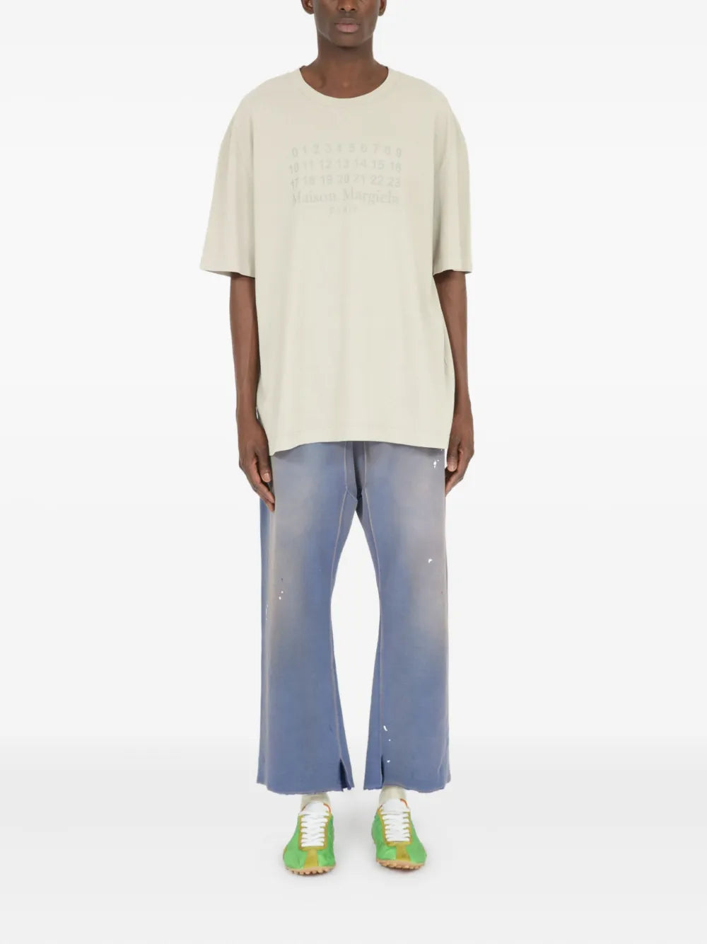 Maison Margiela playera con logo estampado - Neutro - imagen 2