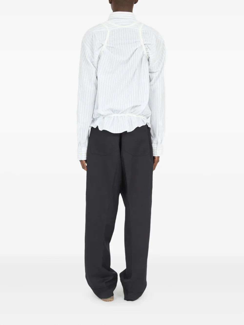 Maison Margiela camisa Stripe Tank - Blanco - imagen 4