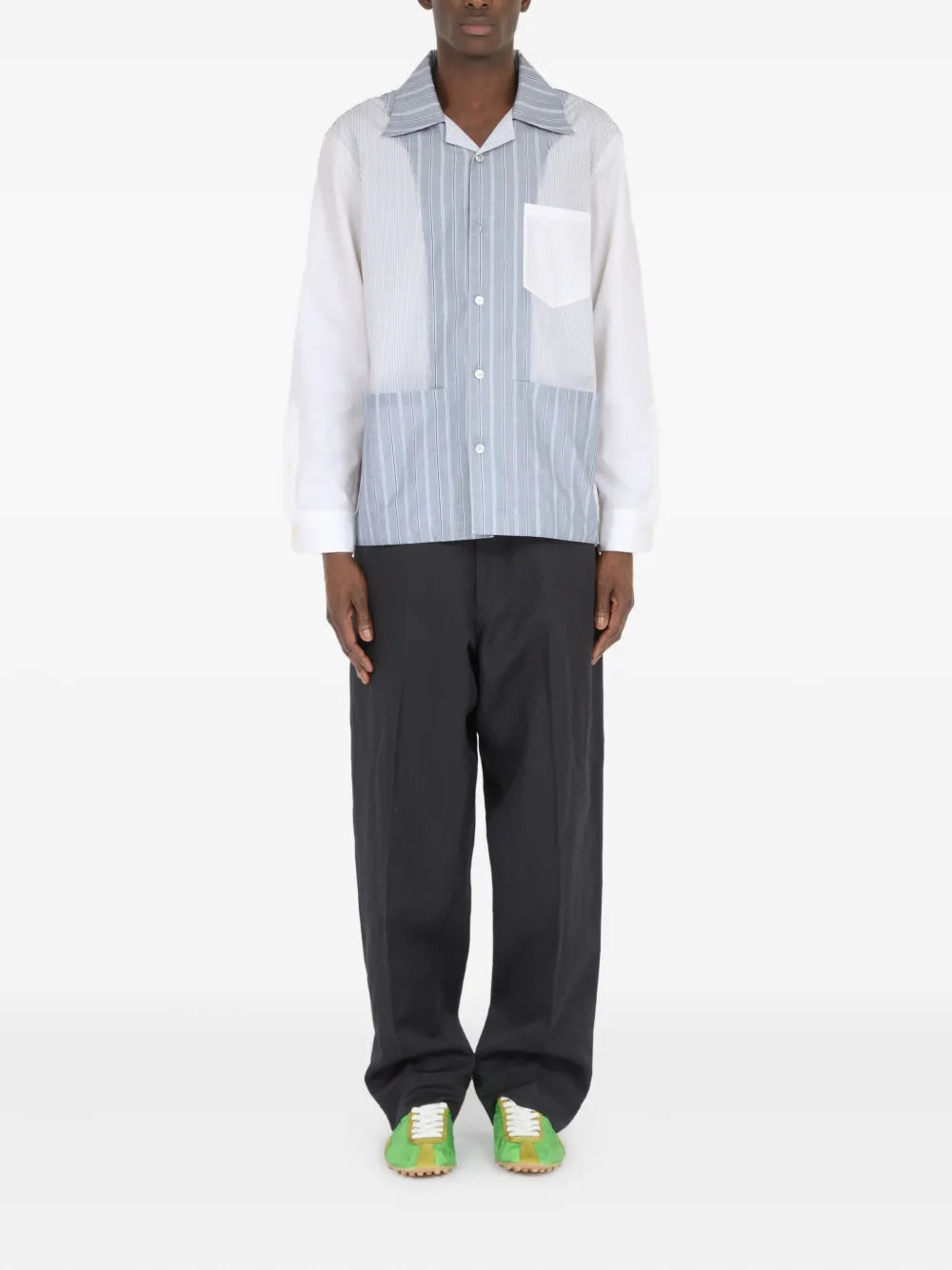 Maison Margiela camisa manga larga - Blanco - imagen 2
