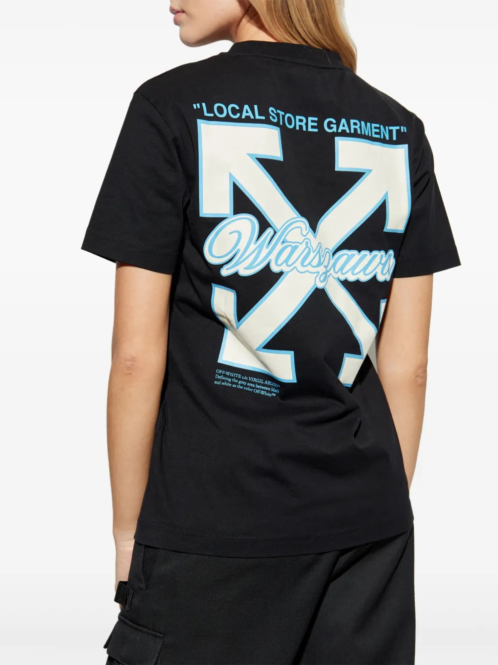 Off-White playera con motivo Arrows