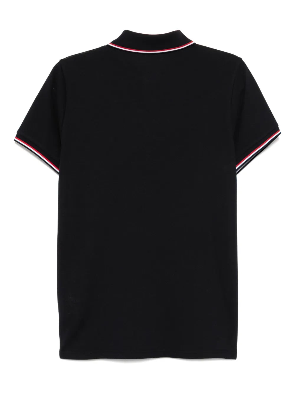 Moncler playera tipo polo con parche del logo
