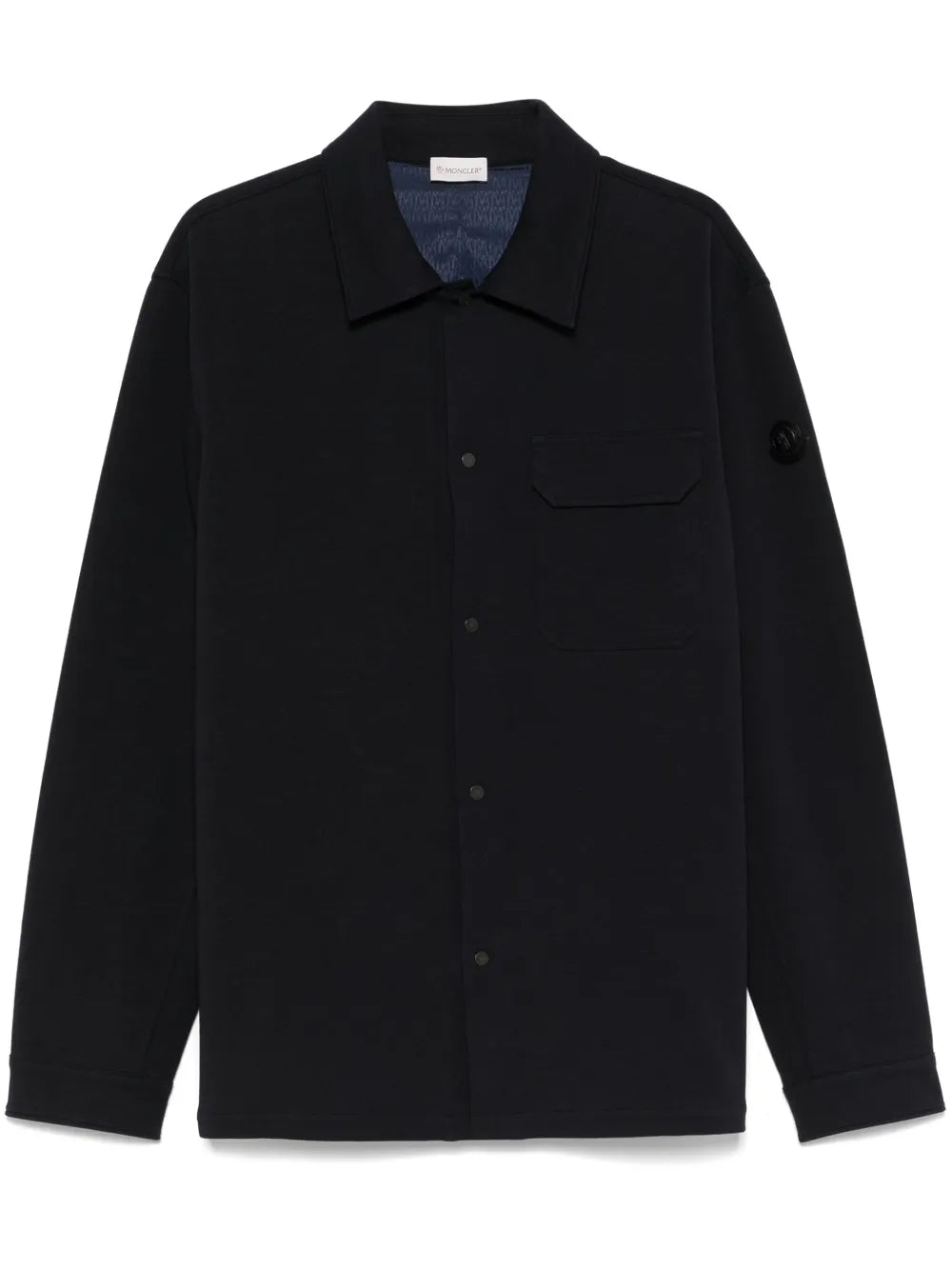 Moncler sobrecamisa con parche del logo