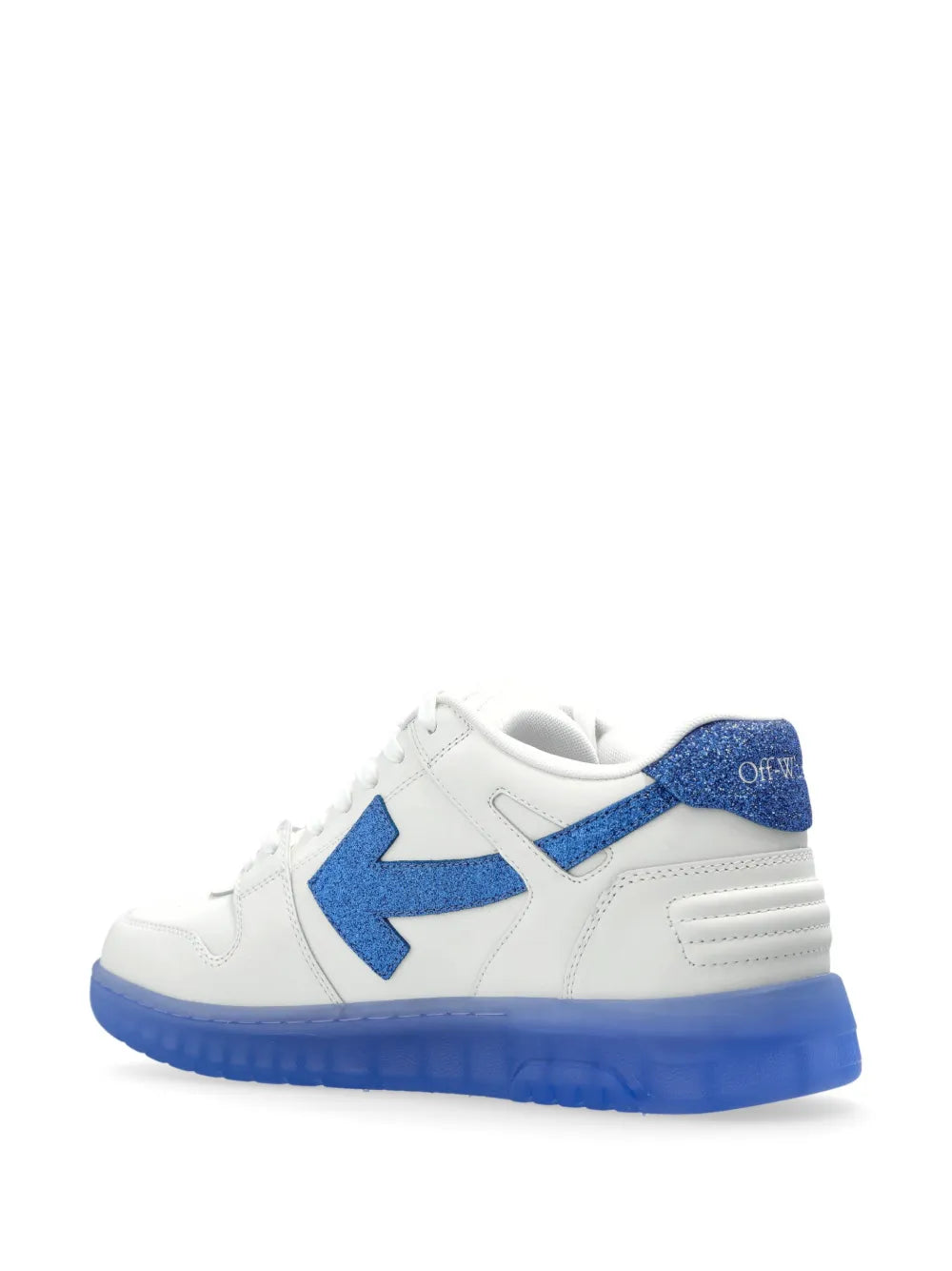 Off-White tenis con detalle de flecha y glitter