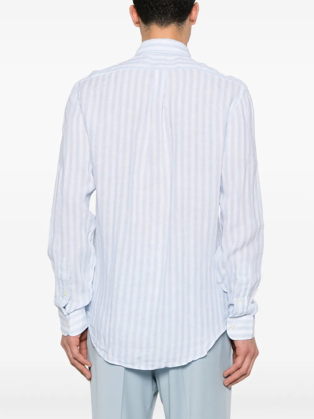 Polo Ralph Lauren camisa con rayas estampadas