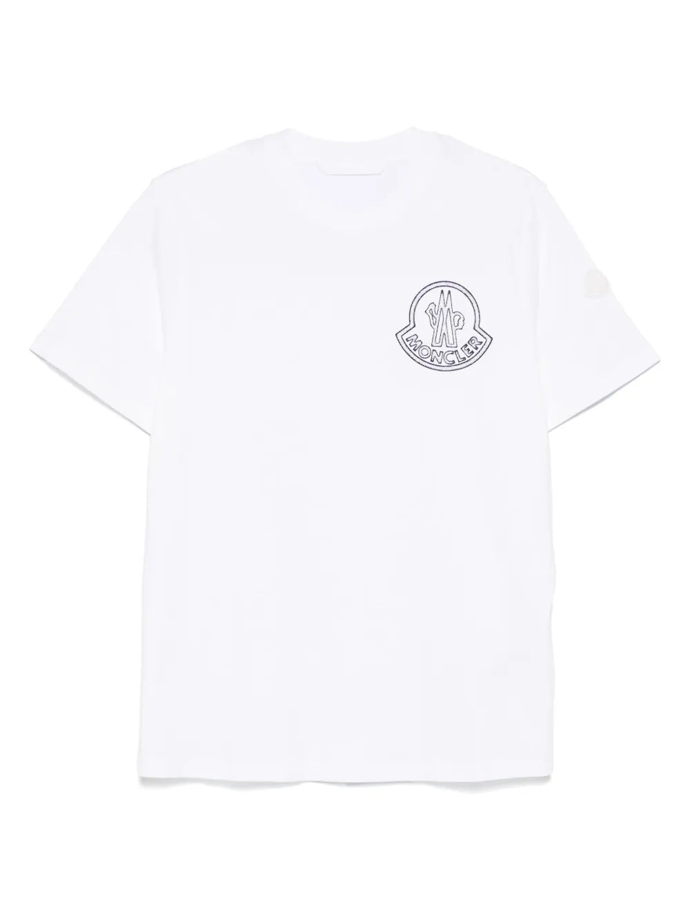 Moncler playera con logo estampado
