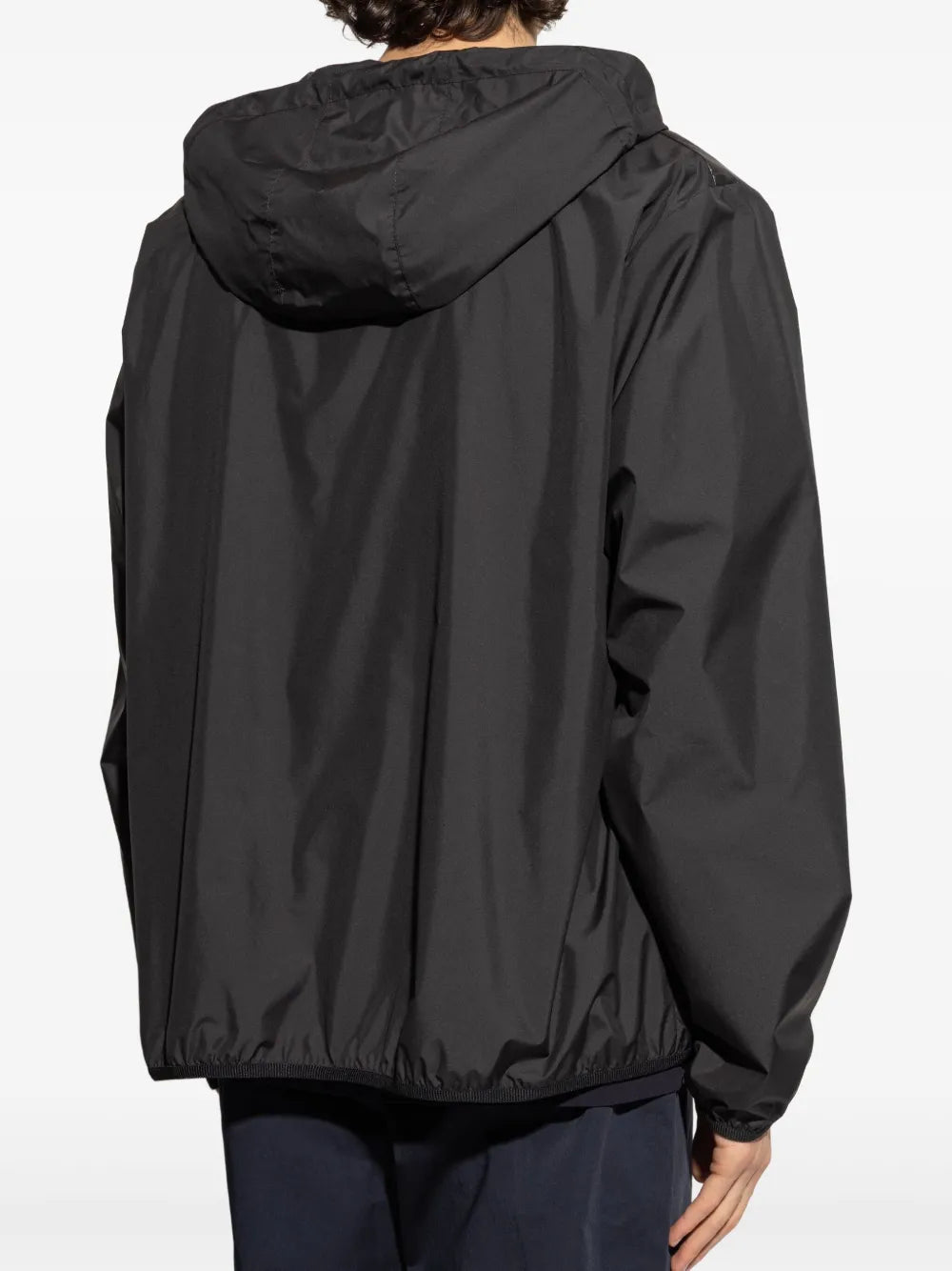 Moncler chamarra con parche del logo