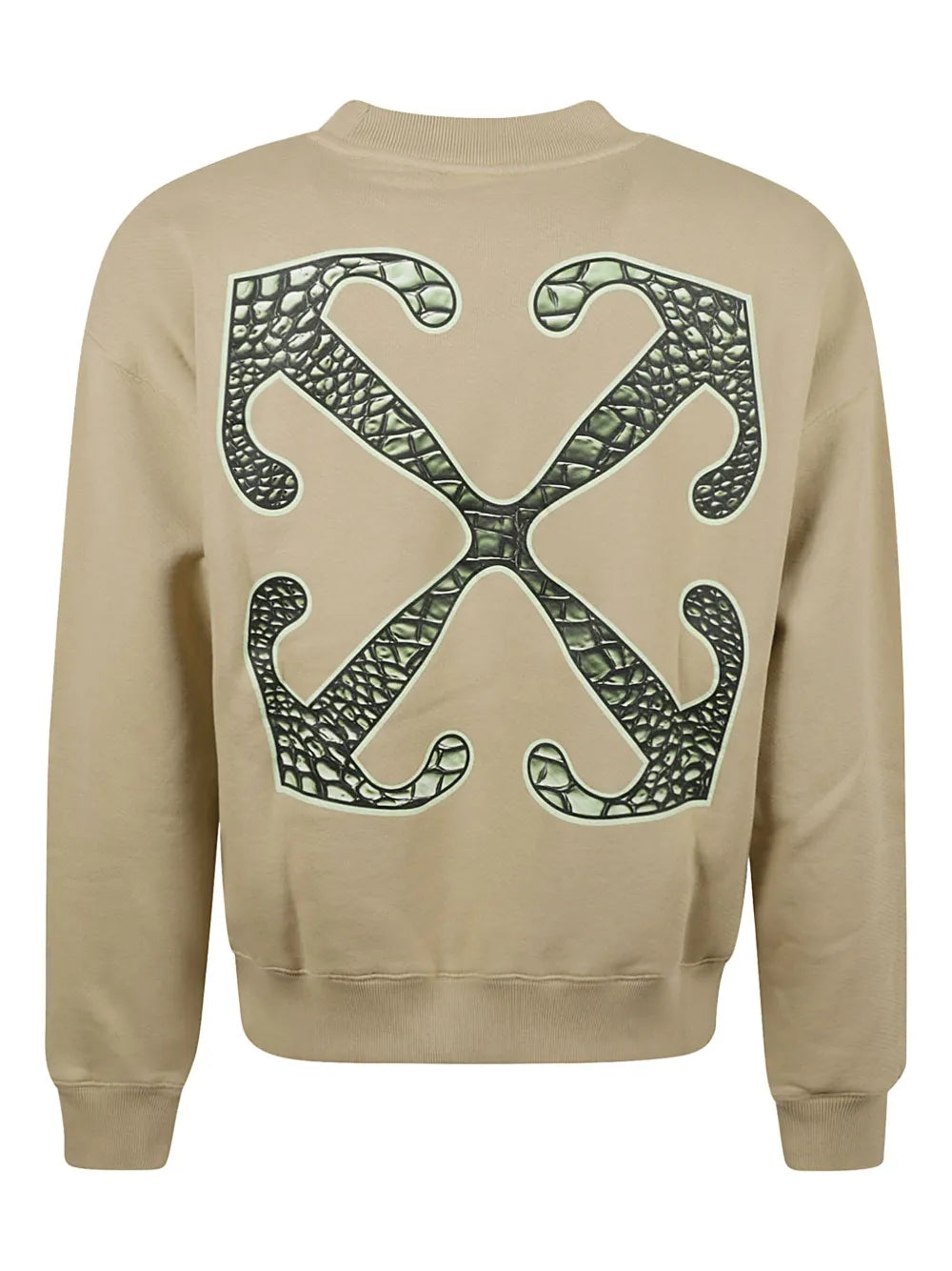 Off-White sudadera con logo estampado