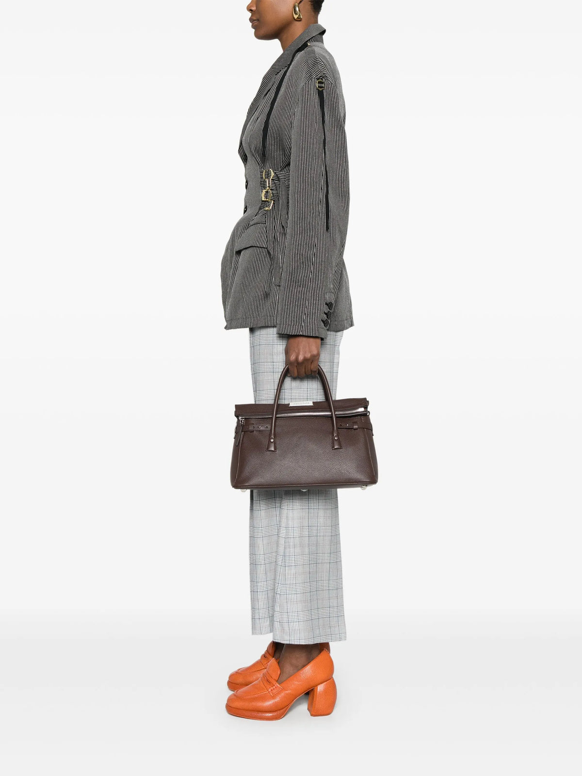 Maison Margiela tote 5AC East West - Marrón - imagen 2