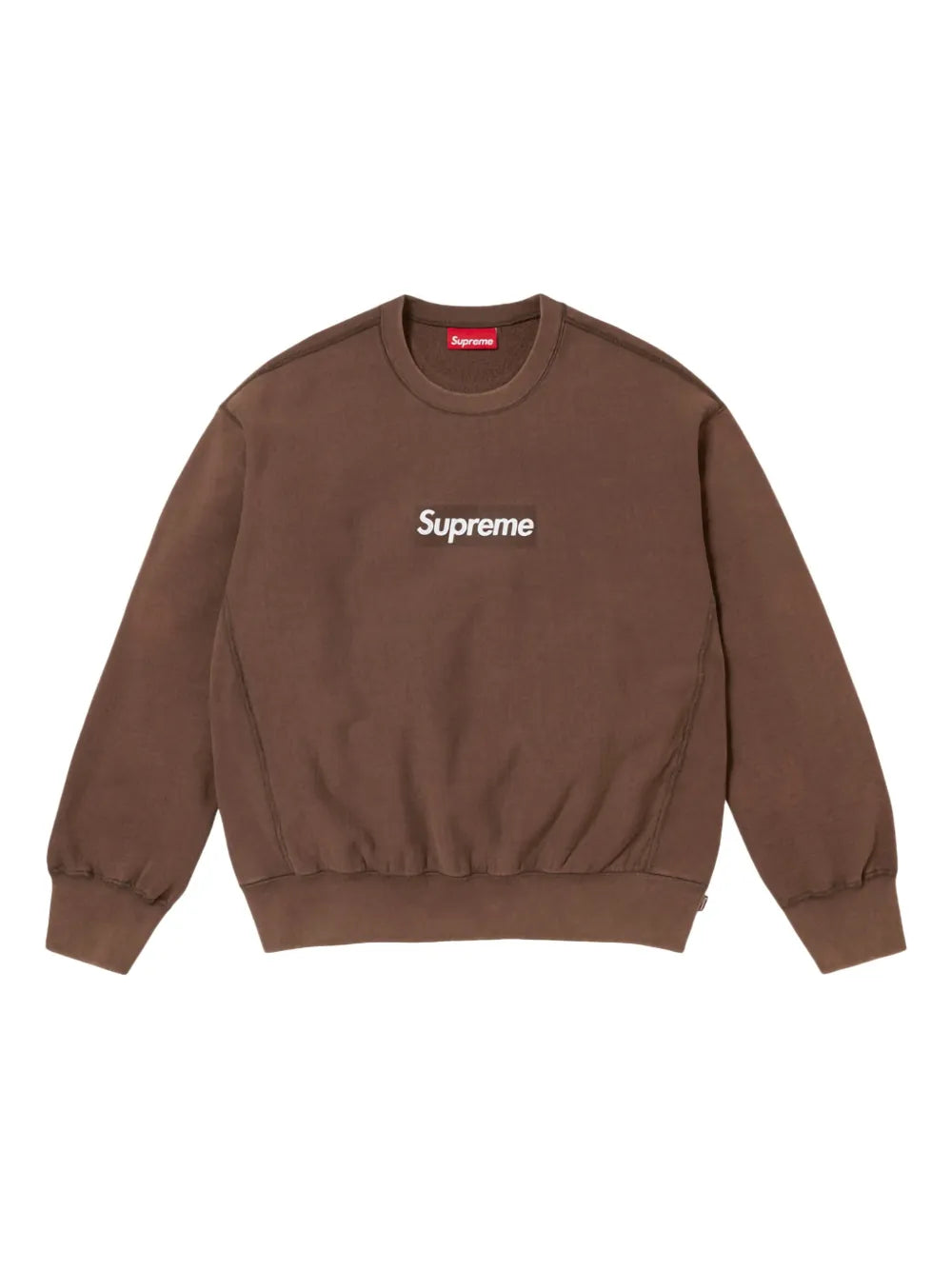 Supreme sudadera SS 25 - Brown con logo - Marrón - imagen 1