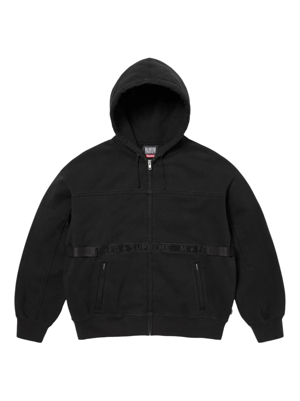 Supreme hoodie con cierre de SUPREME x Marithé+François Girbaud - Negro - imagen 1